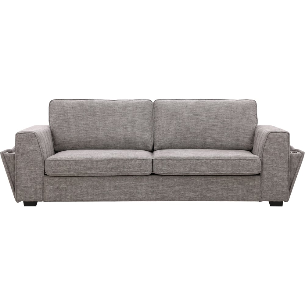Matilda 3 Seater Grey Sofa Image 5