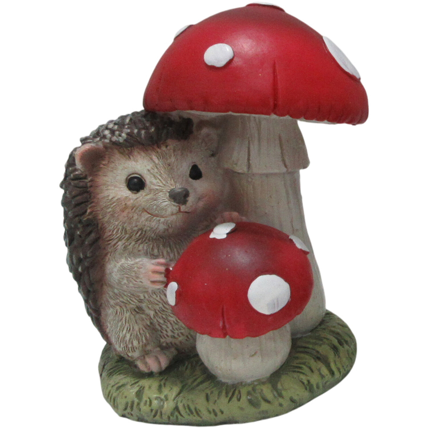 Hedgehog and Mushroom Garden Decoration Image 6