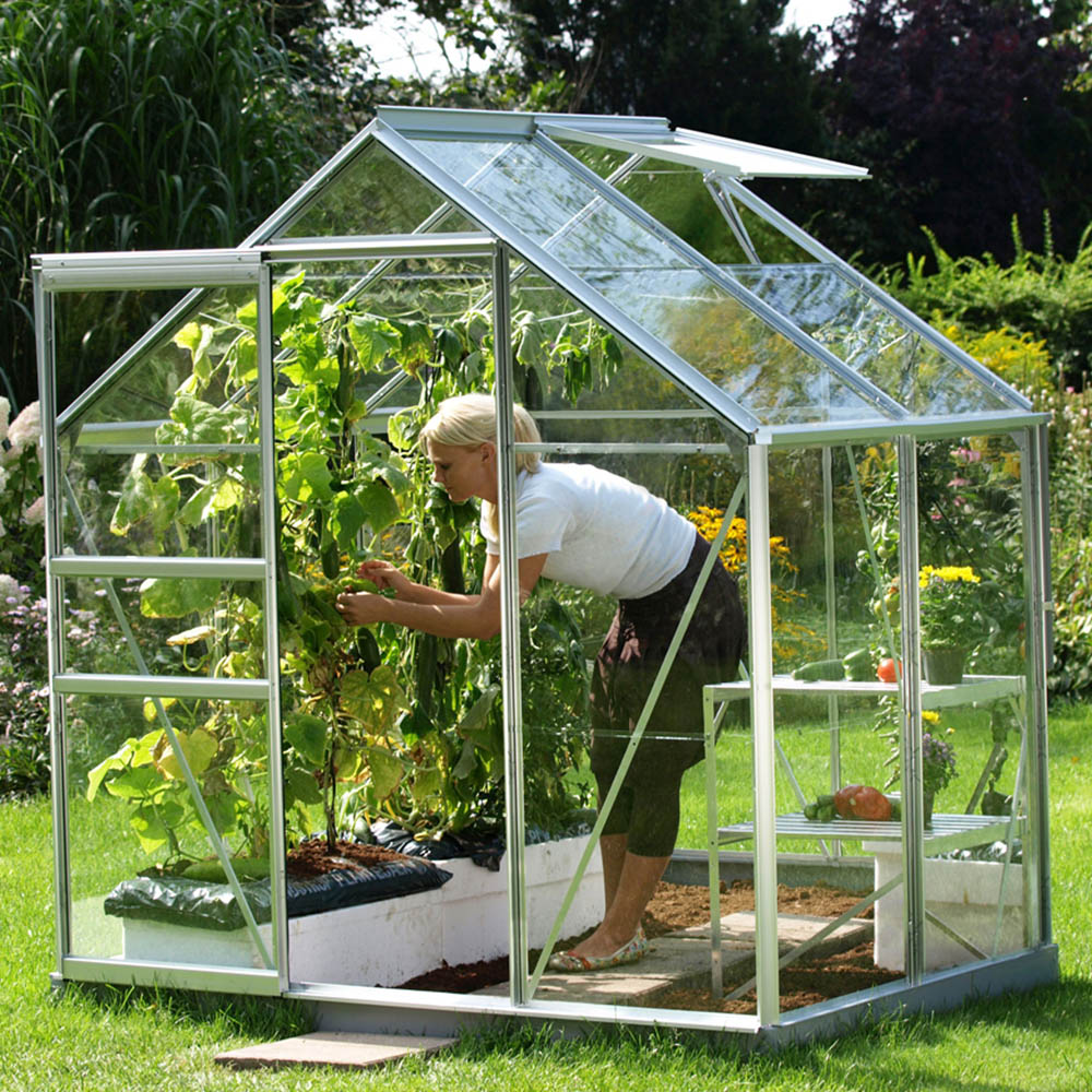 Vitavia Venus 2500 Aluminium Frame 6 x 4ft Horticultural Glass Greenhouse Image 3