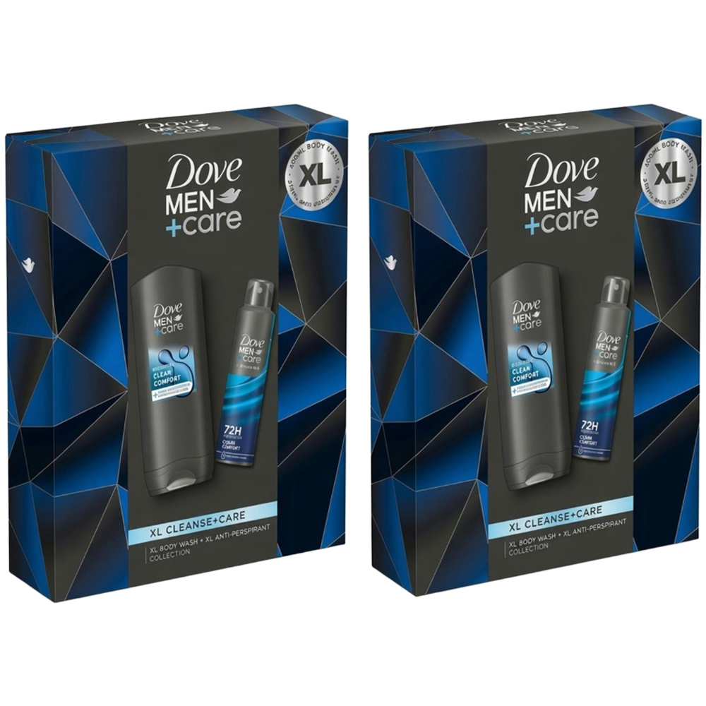 Dove Men+Care Cleanse+Care XL Duo Gift Set 2 Pack Image 1