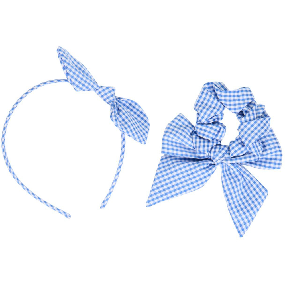 Headband and Scrunchie Set Blue Image 2