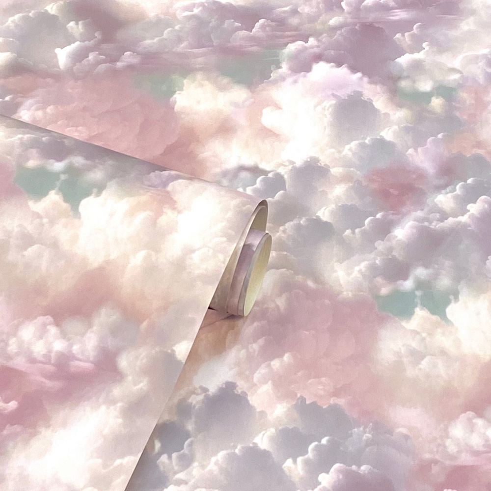 Arthouse Vanilla Skies Pink Wallpaper Image 2