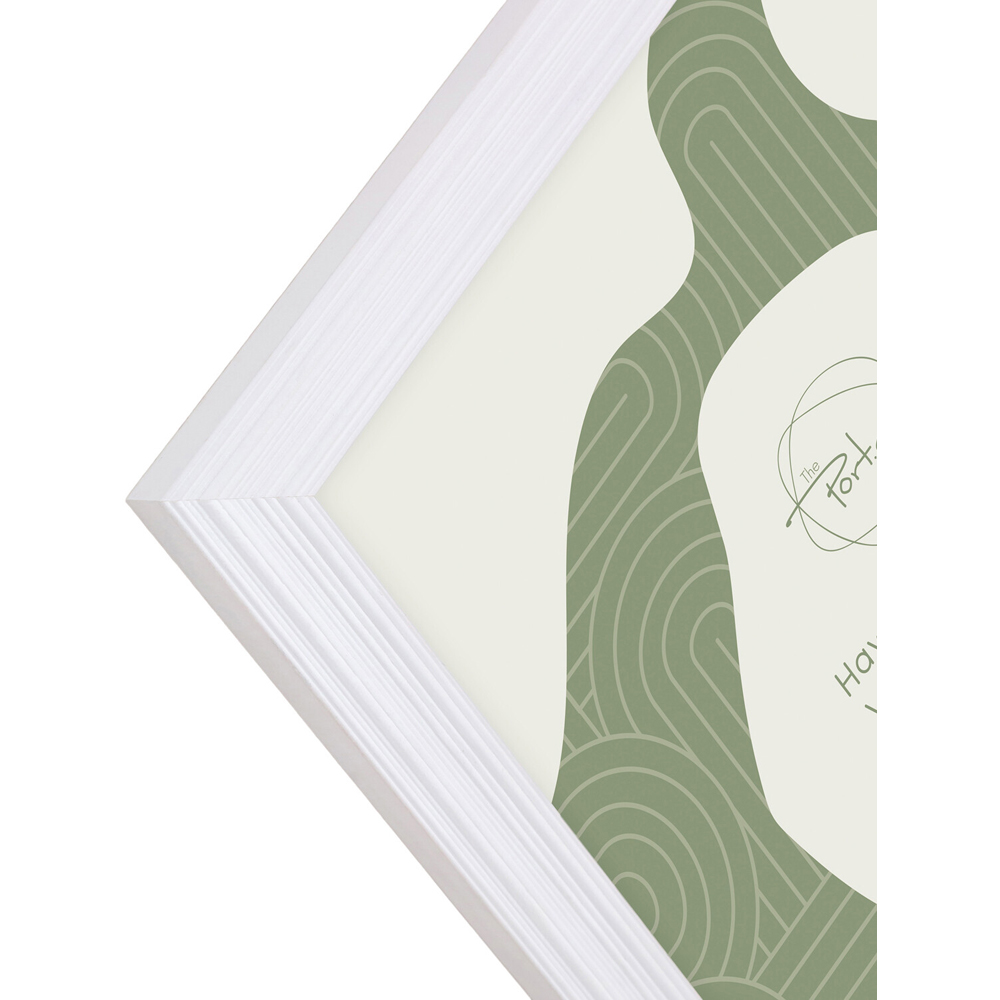 Hawthorn Wooden Plain Photo Frame White 20 x 16 inch Image 4