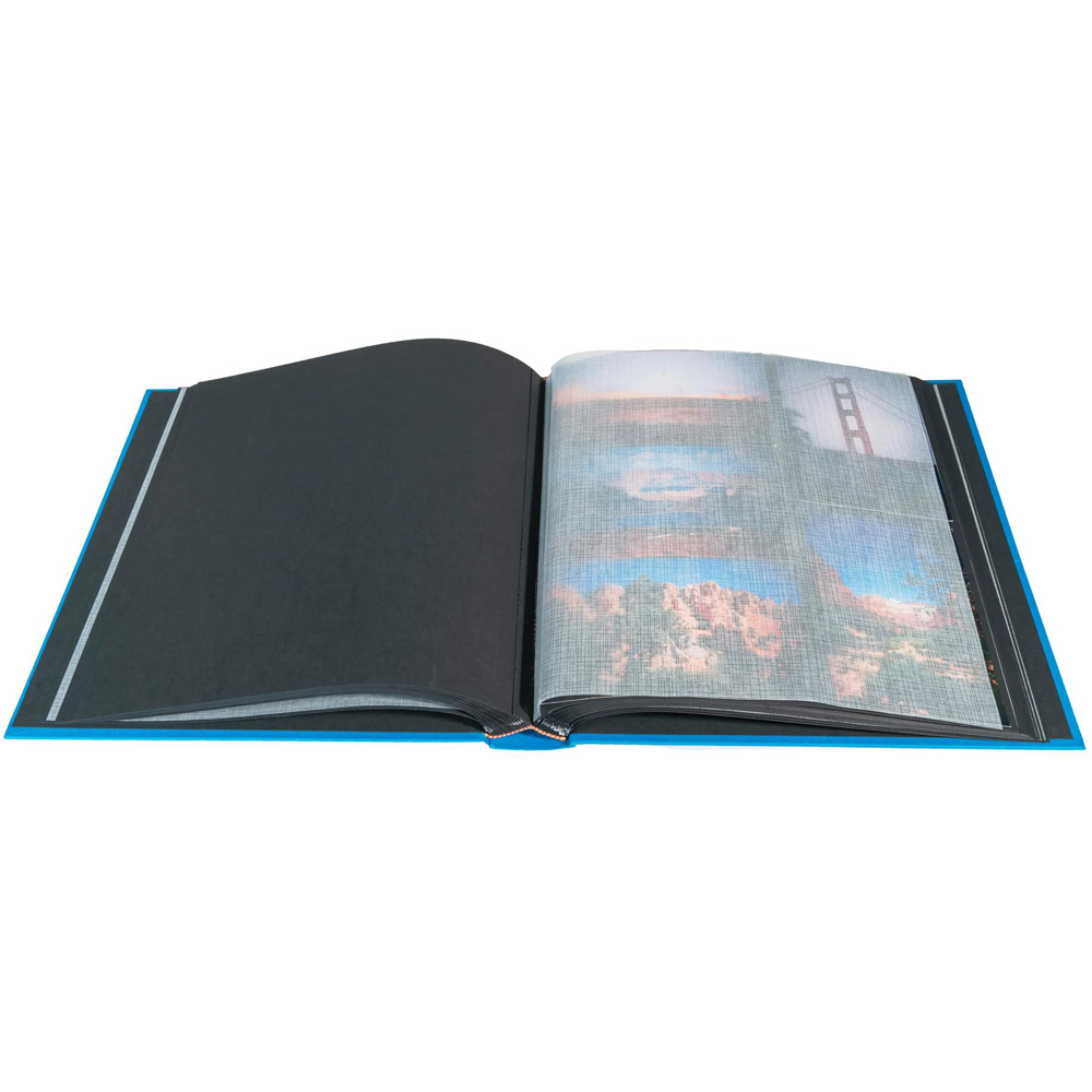 Exacompta Milano Blue Photo Book Album 60 Pages 300 Photos Image 4