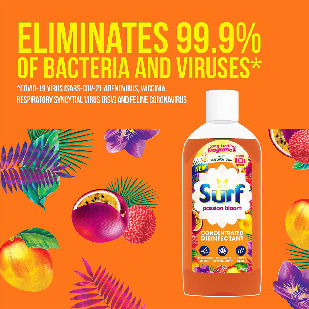Surf Passion Bloom Multi Purpose Cleaner 240ml 5 Pack Image 4