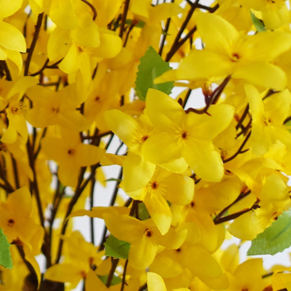 Leaf Forsythia Artificial Tree in Pot 60cm Image 2