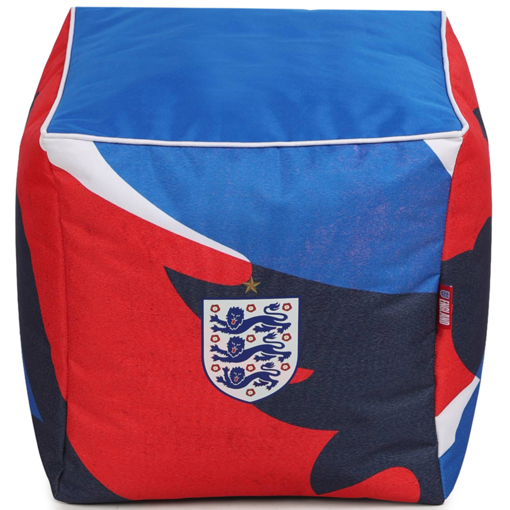 Kaikoo England FA Football Blue Top Printed Sides Cube Image 5