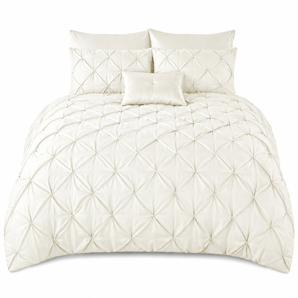 Smart Living Alford Single Cream Duvet Cover Set Image 2