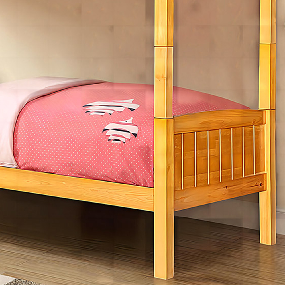 Brooklyn Single Pine Classic Wooden Bunkbed Image 3