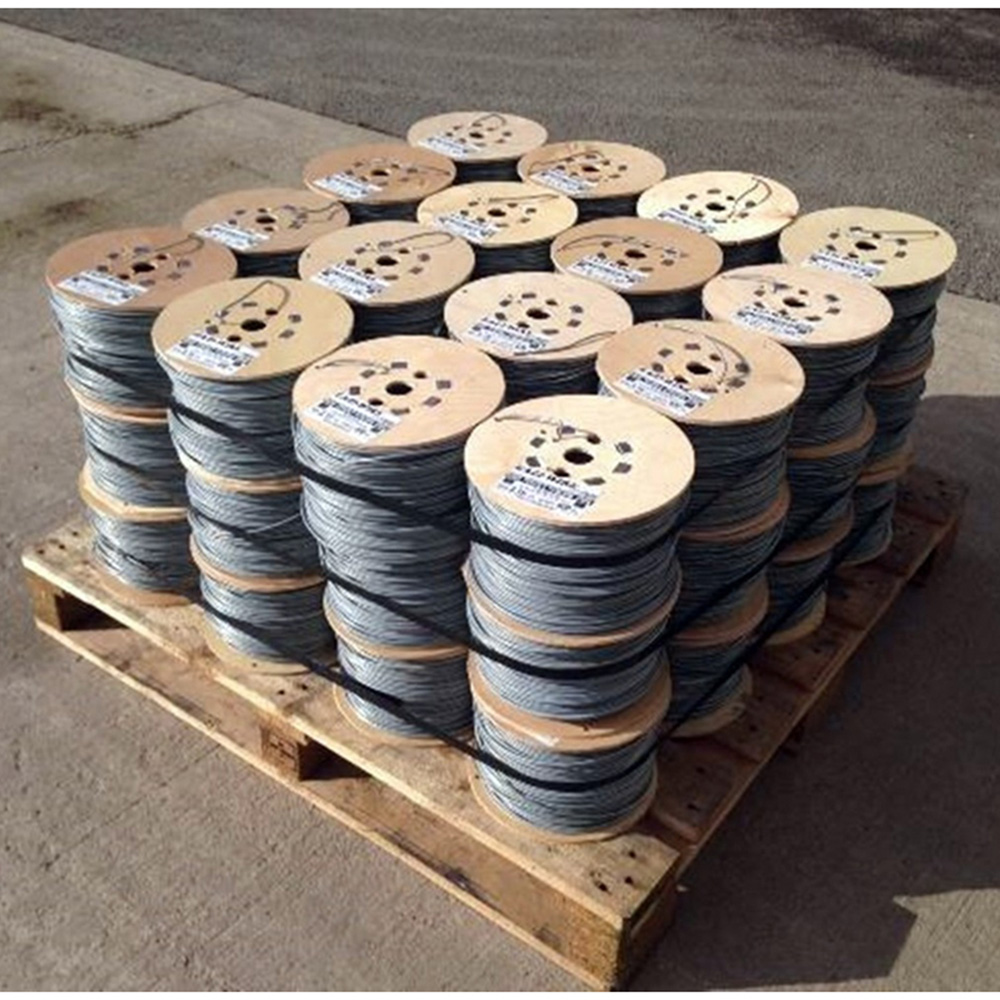 Inspirational Gifting Galvanised Mild Steel Line or Straining Wire Roll 250m x 2.5mm Image 5