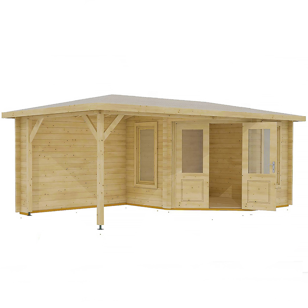 Shire Amarrillo 20 x 10ft Log Cabin Image 1