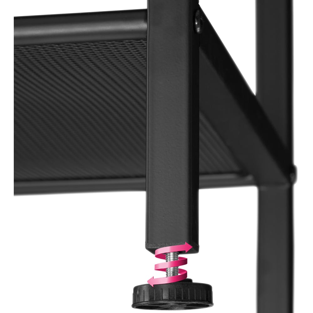 tectake Harlow 2 Compartment Light Wood Oak Sonoma Bedside Table Image 5