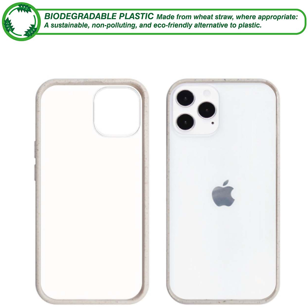 MiTEC White Trim Bioplastics iPhone 13 Pro Phone Case Image 3