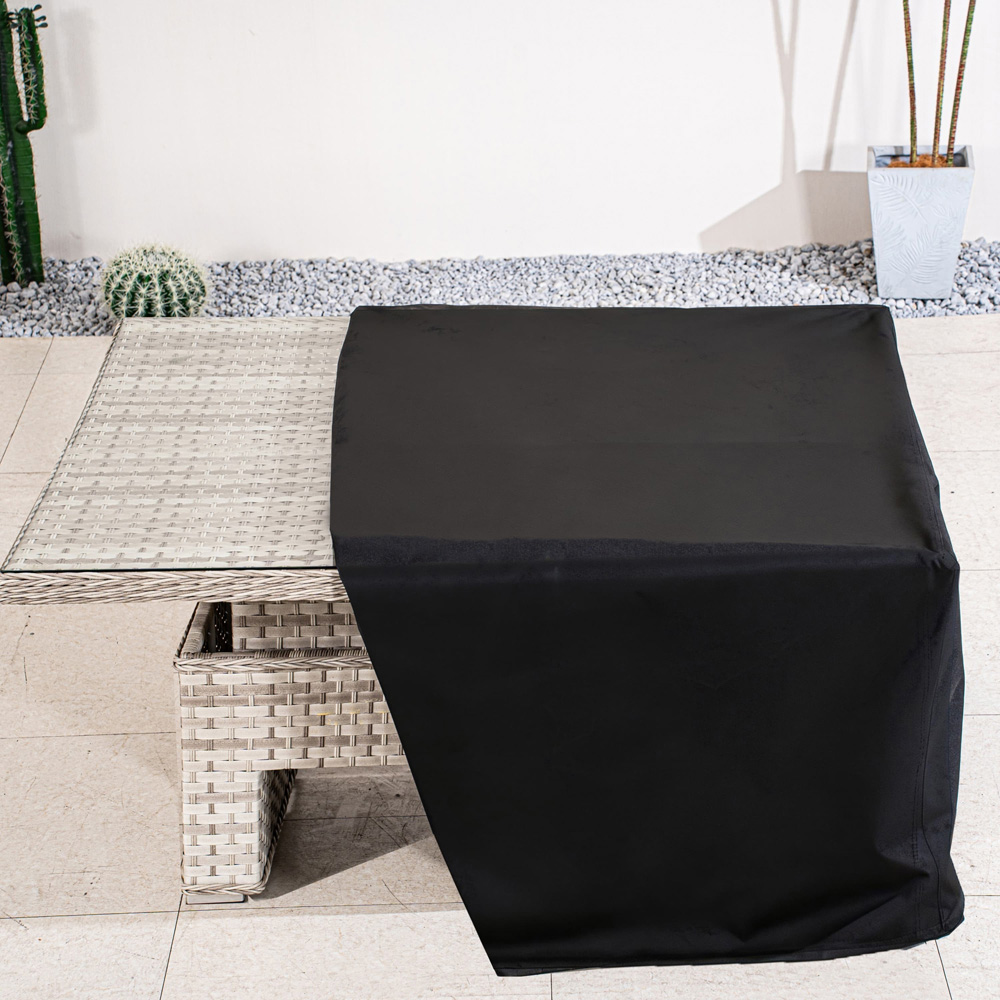 Direct Wicker 4 Seater Cube Protective Cover 129 x 129 x 73cm Image 6