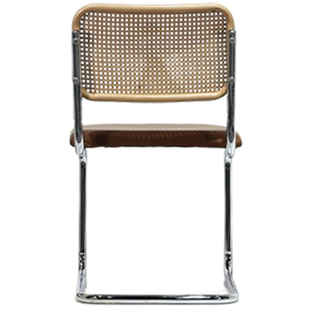 Furniture One Set of 2 PU Rattan Upholstered Dining Chair Image 6
