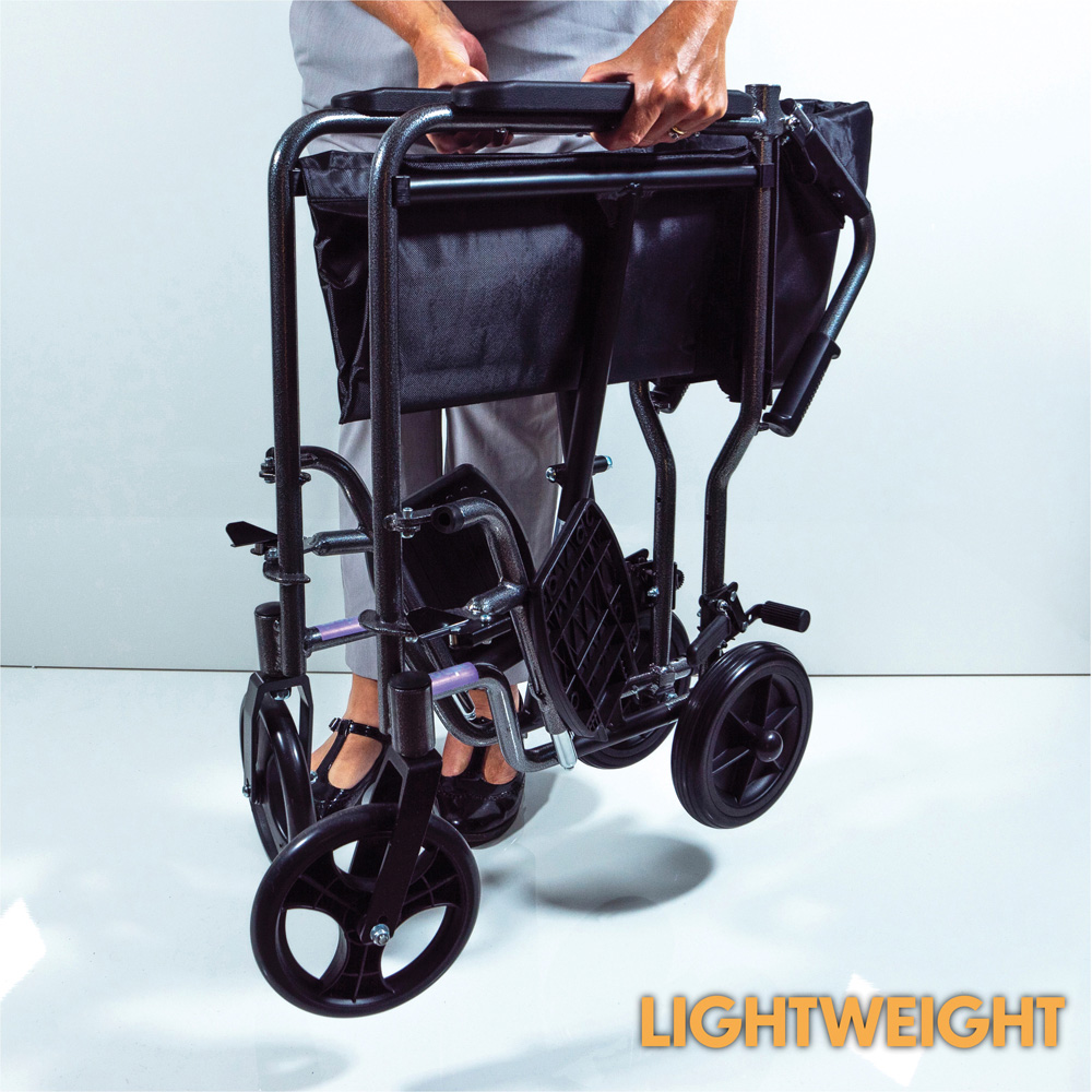 Aidapt Aluminium Transit Wheelchair Image 2