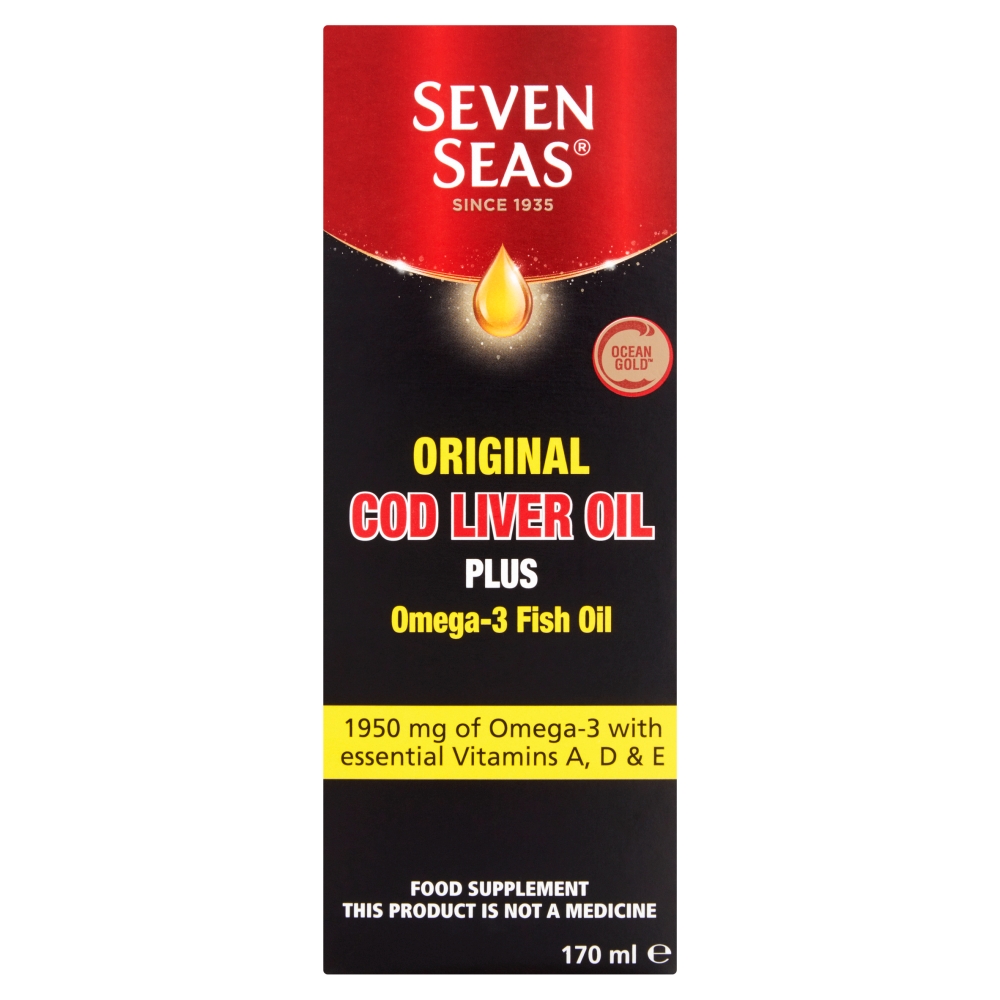 Seven Seas Original Cod Liver Oil 170ml Image