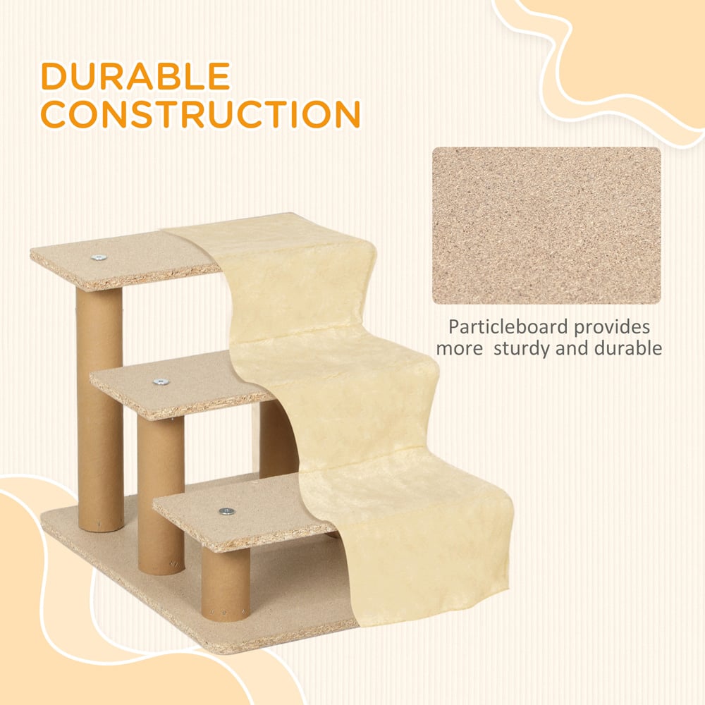 PawHut 3 Step Portable Dog Stairs Image 6