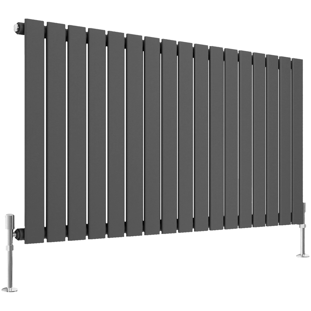 Stech Homes 3071 BTU Anthracite Single Panel Radiator 600 x 1156mm Image 1