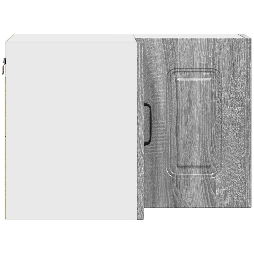 vidaXL Kalmar 2 Door Grey Sonoma Wall Kitchen Cabinet Image 7