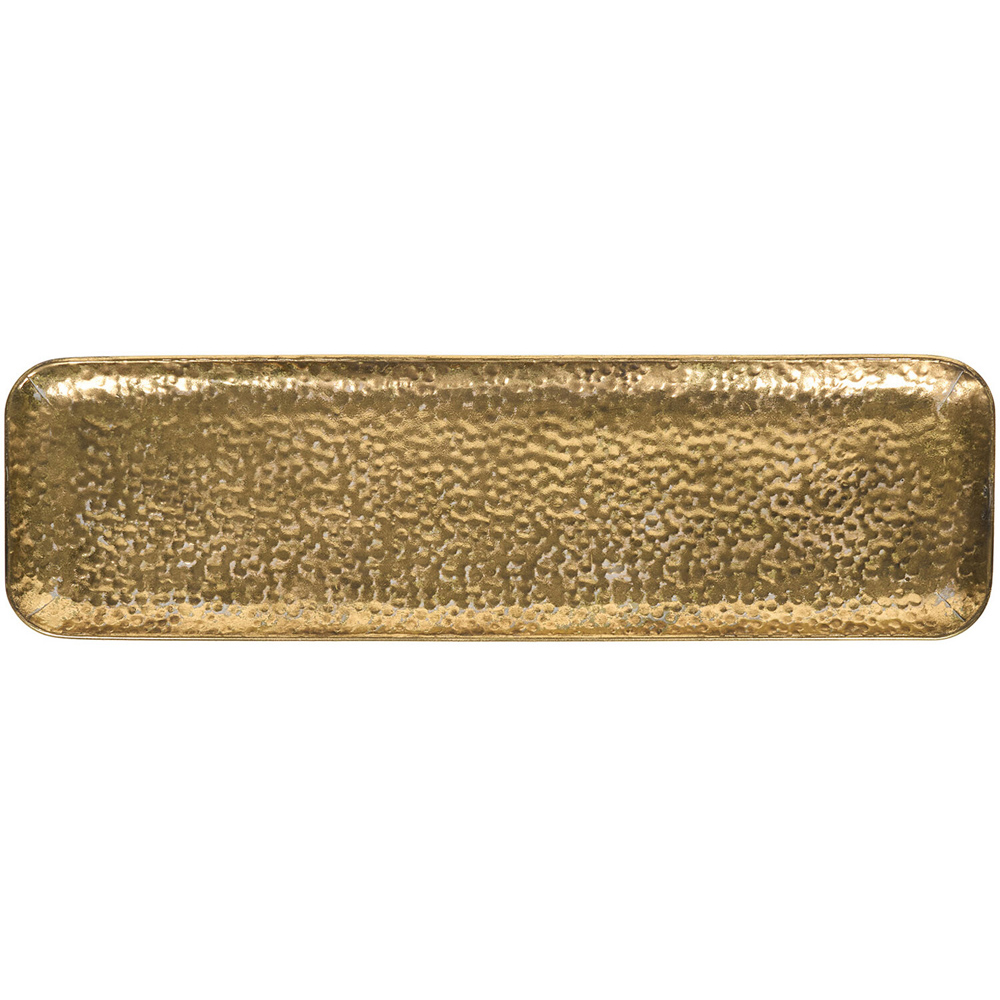 Ottilie Metal Tray Gold Image 2