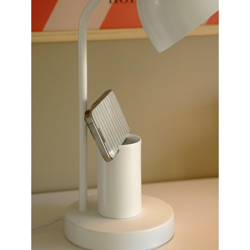 Nordlux Devone E27 White Table Lamp Image 8