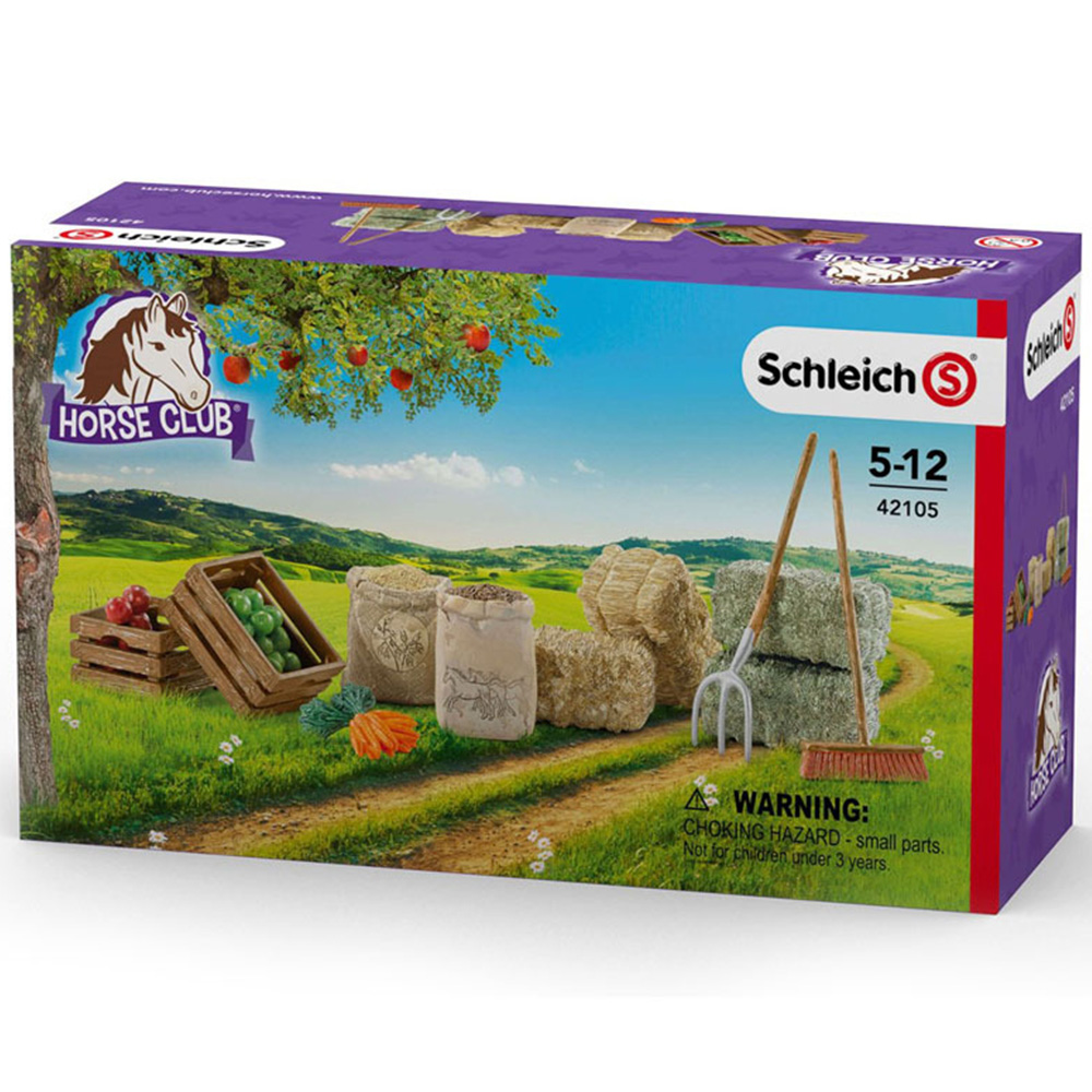Schleich Horse Club Feeding Set Toy Playset Image 3