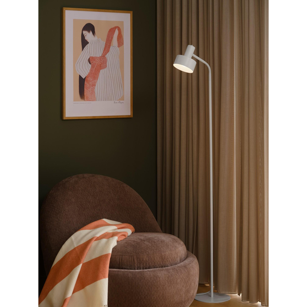 Nordlux Matis E27 White Floor Lamp Image 2