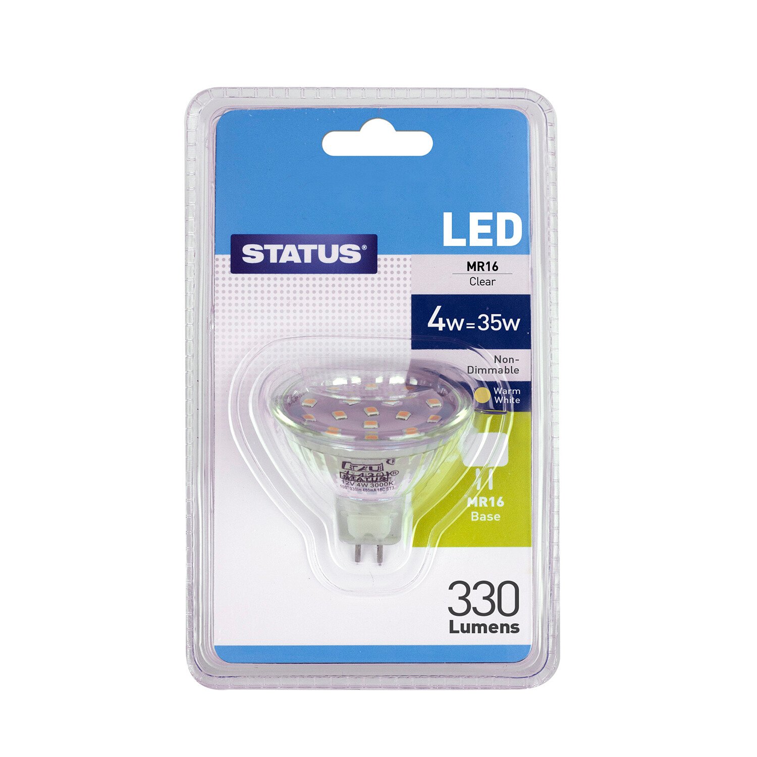 4W LED MR16 Clear Bulb Image 1