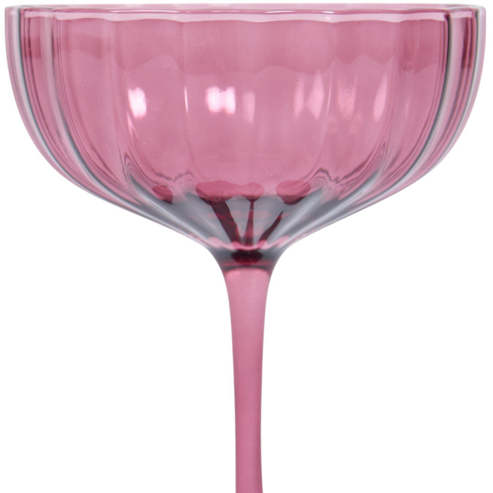 Plum Champagne Coupe Purple Image 3