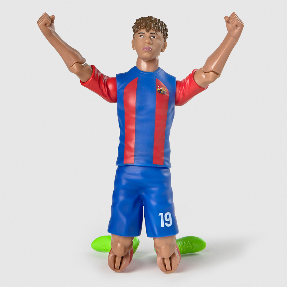 Banbo Lamine Yamal FC Barcelona Fully Articulated Football Figurine Image 4
