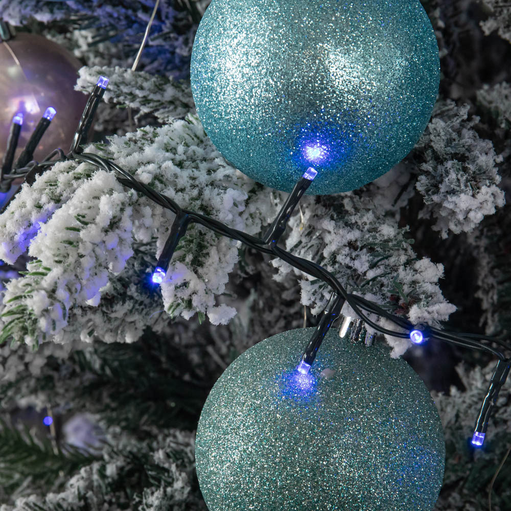 Samuel Alexander 600 White to Blue LED Multi-Function Green String Light 16m Image 2