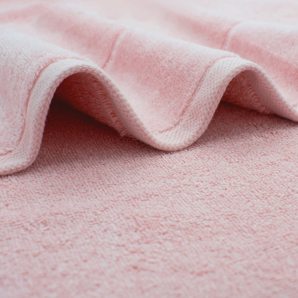 Velosso Velour Plush Cotton Blush Pink Hand Towel 2 Pack Image 4