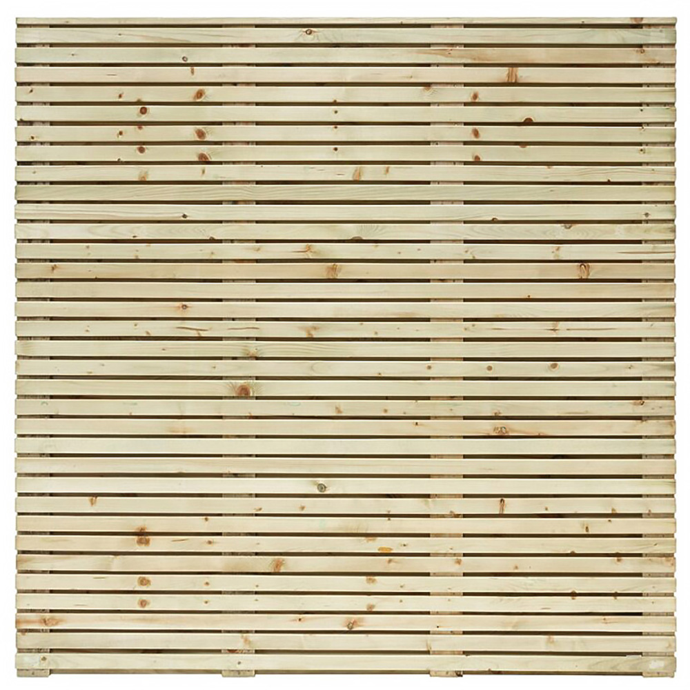 Shire Contemporary 2.5 x 2.5ft Fence Panel Image 2
