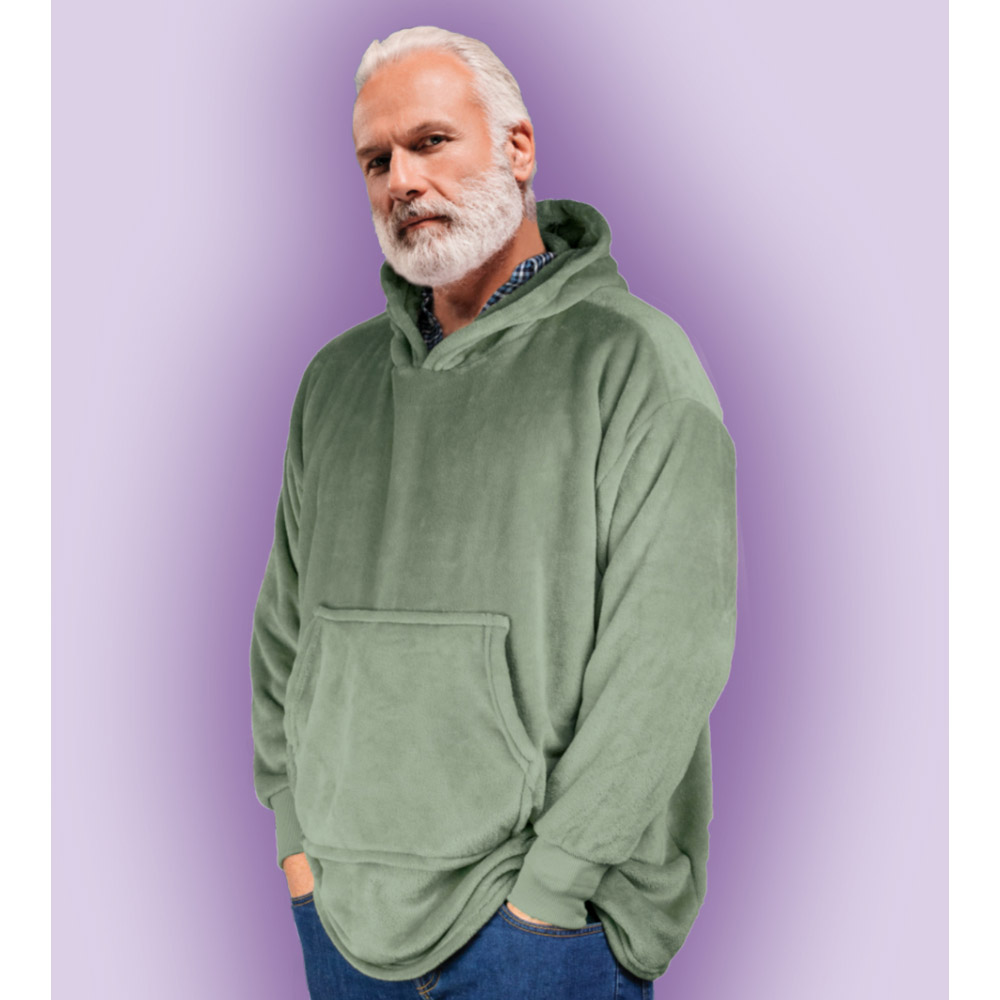 JML Oversized Snuggle Hoodie Green Image 6