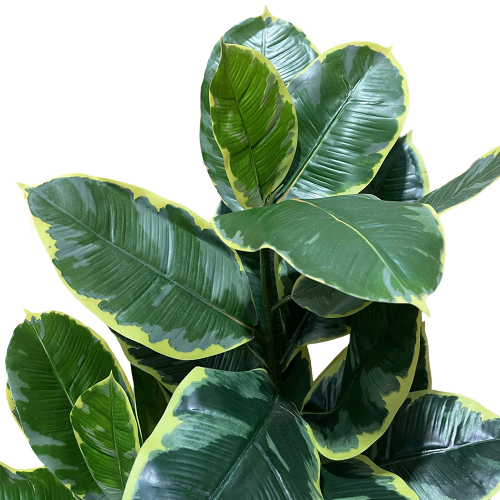 Botanik Rubber Artificial Tree in Pot 4ft Image 3