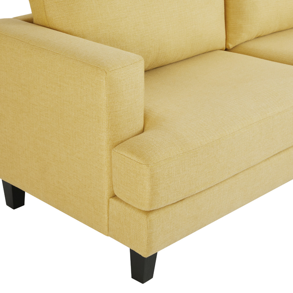 Home Detail Dale 2 Seater Mustard Linen Sofa Image 7