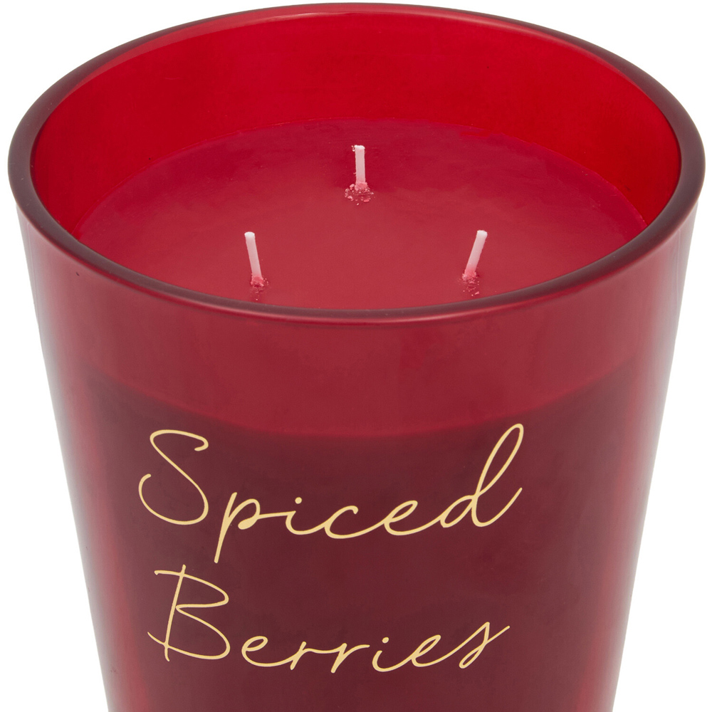 Spiced Berries Large 3 Wick Candle Image 2