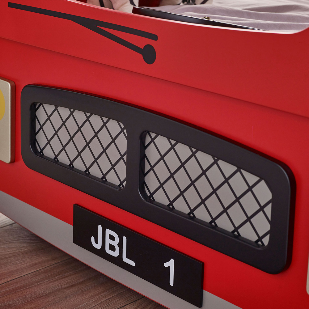 Julian Bowen London Red Bus Bunk Bed Image 4