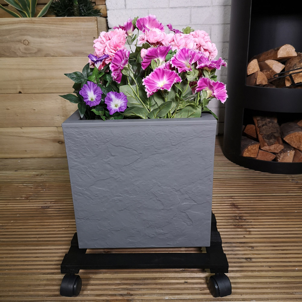 Samuel Alexander Square Black 35cm Pack of 2 Image 4