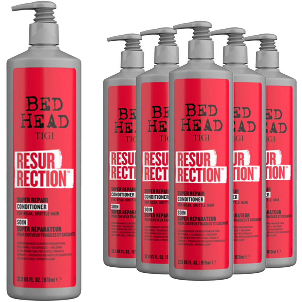 TIGI Bed Head Resurrection Repair Conditioner 970ml 6 Pack Image 1