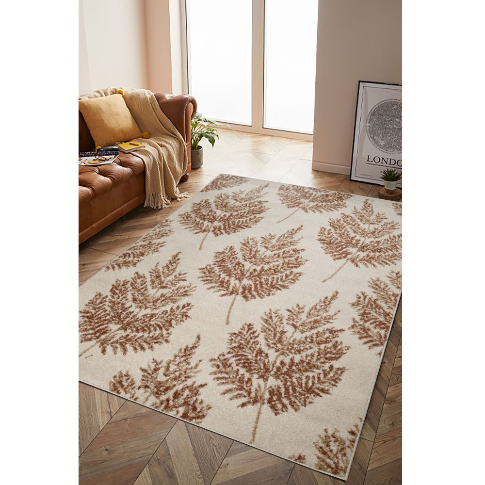 Homemaker Echo Fern Terracotta Rug 120 x 170cm Image 5
