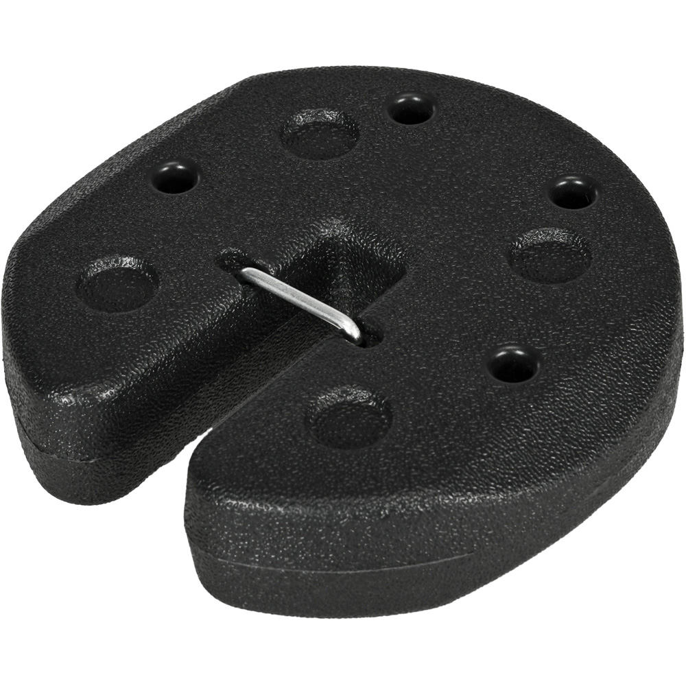 Outsunny Black Gazebo Weight 12kg Set of 4 Image 3
