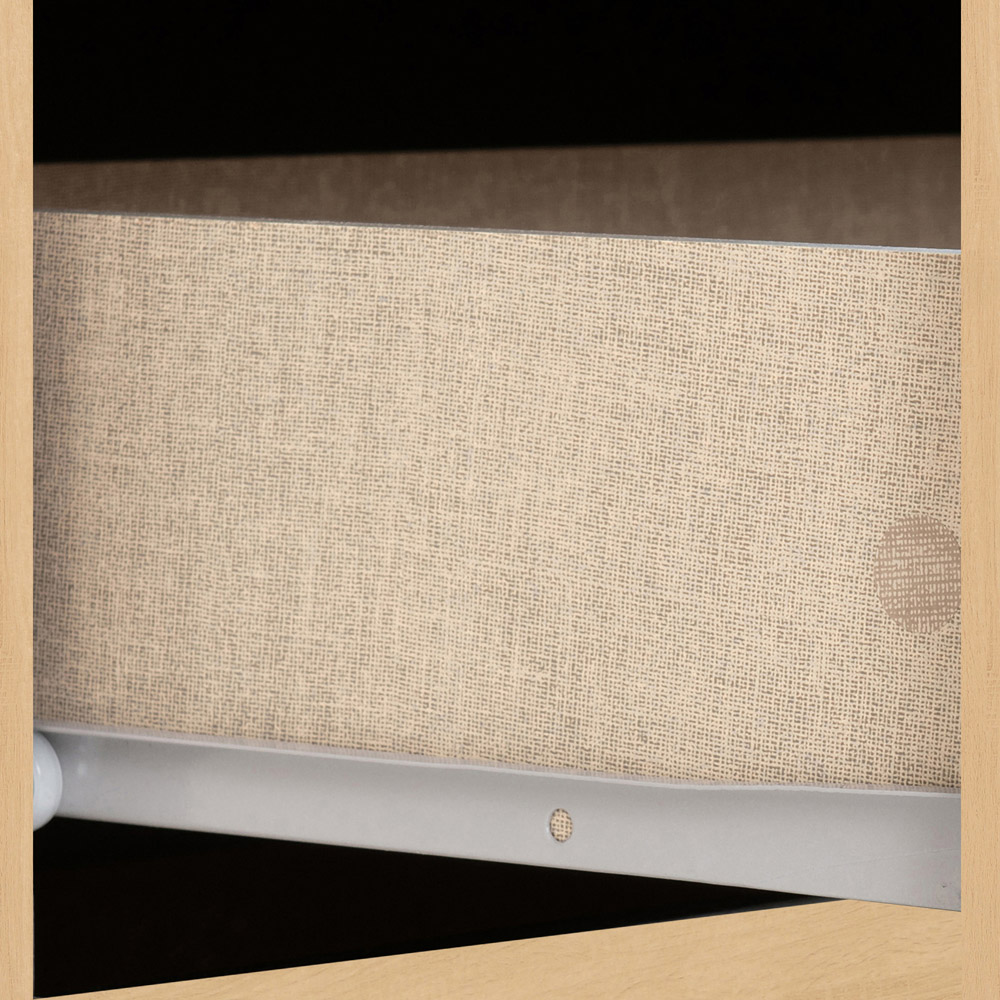 Seconique Nevada 4 Door 2 Drawer Sonoma Oak Mirror Wardrobe Image 6