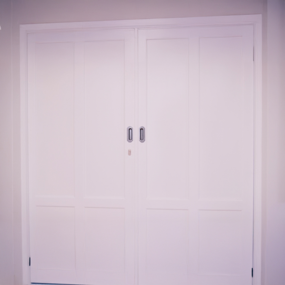 Coburn Hideaway Double Door Bi Parting Pocket Door Kit 1371 x 2743mm Image 4