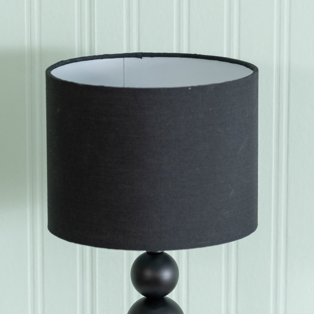 ValueLights Marissa 2 Pack Black Stacked Ball Touch LED Table Lamp Image 3