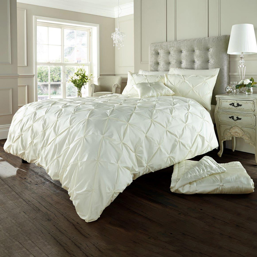 Smart Living Alford Single Cream Duvet Cover Set Image 1