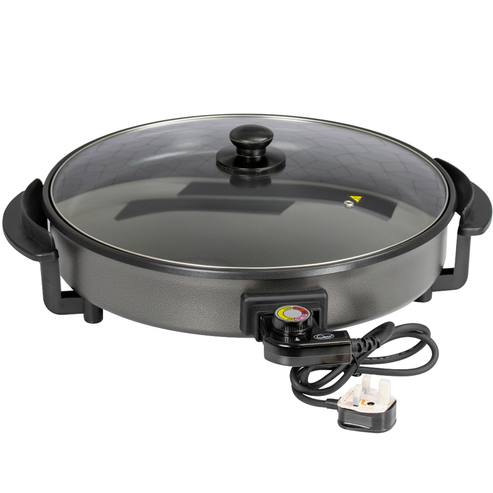 Quest Black Multi-Function 40cm Electric Cooker Pan Image 3