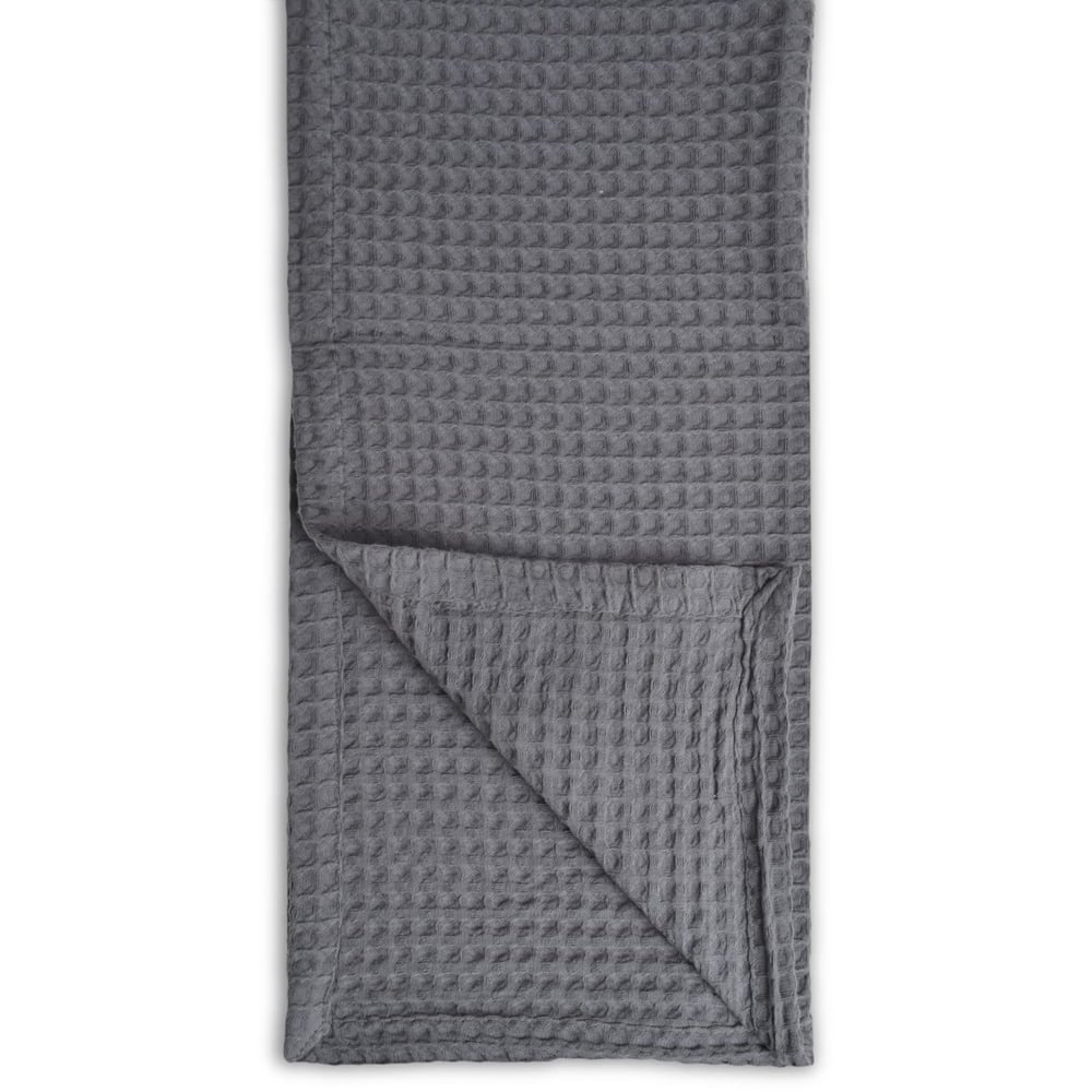 Allure Home Fashions Hotel Graphite Waffle Throw Blanket 225 x 250cm Image 3