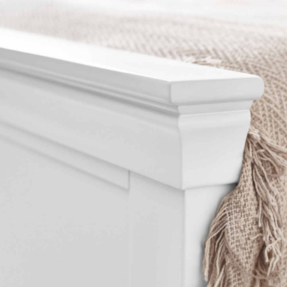 Julian Bowen Clermont Surf White King Bed Image 7